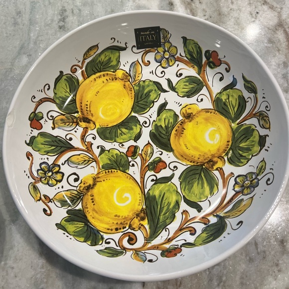 Home Dining Serveware Lemon *Brand New* Serving Bowl - Picture 2 of 6